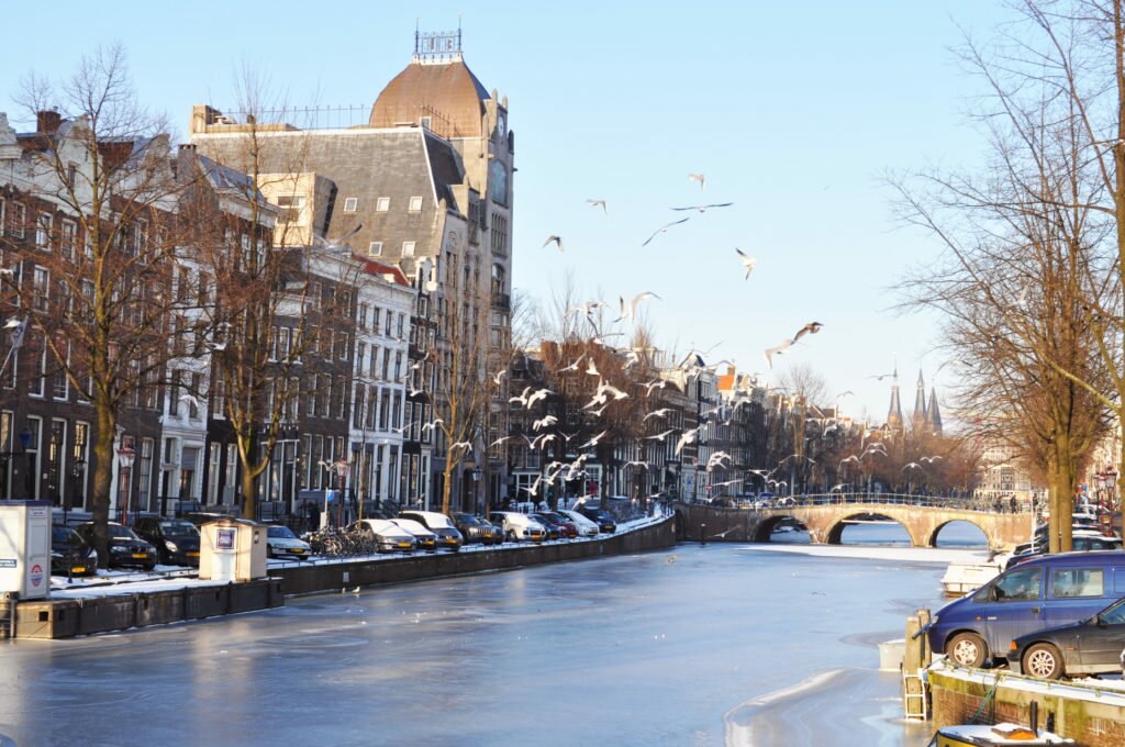 Frozen canals