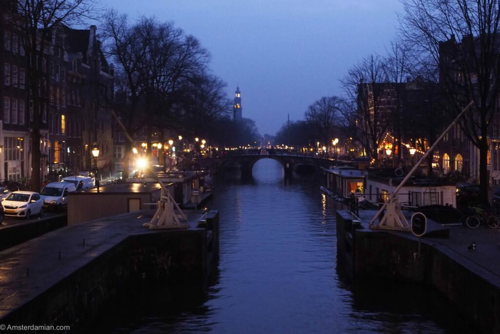 Rainy night in Amsterdam 01