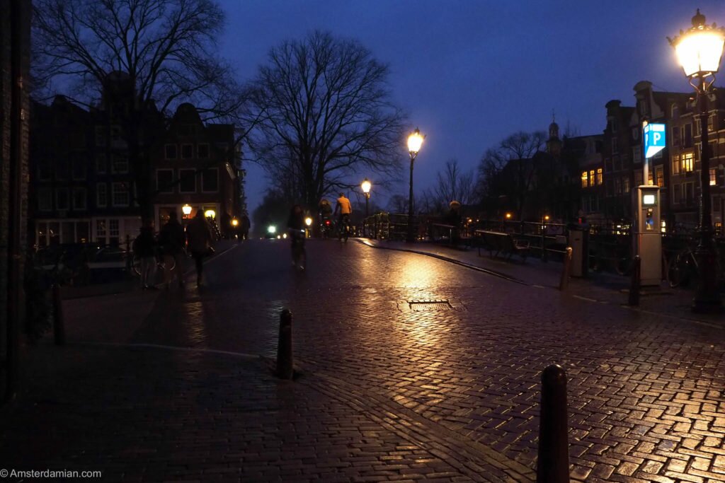 Rainy night in Amsterdam 03