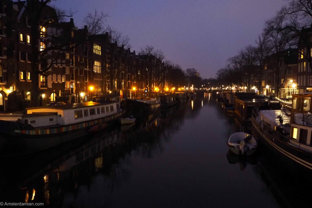 Rainy night in Amsterdam 06