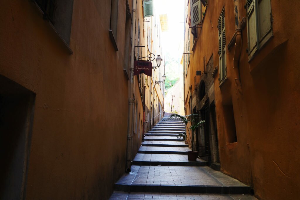 Street in the Old Town Nice