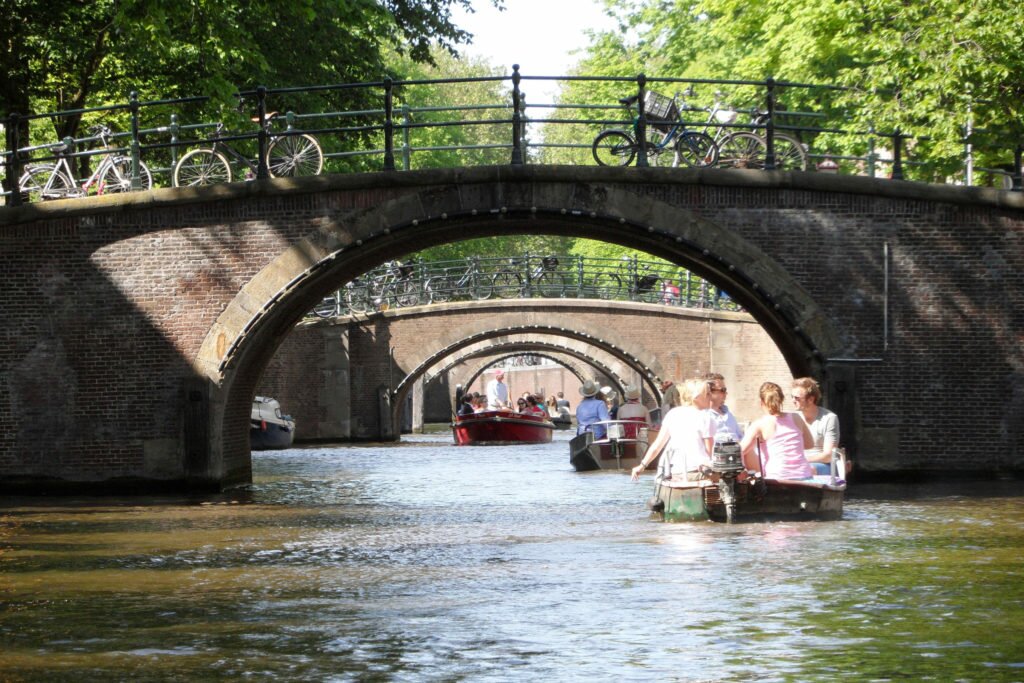 Boat ride in Amsterdam