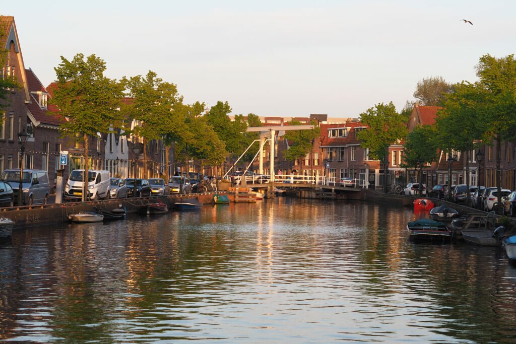 Golden hour in Alkmaar