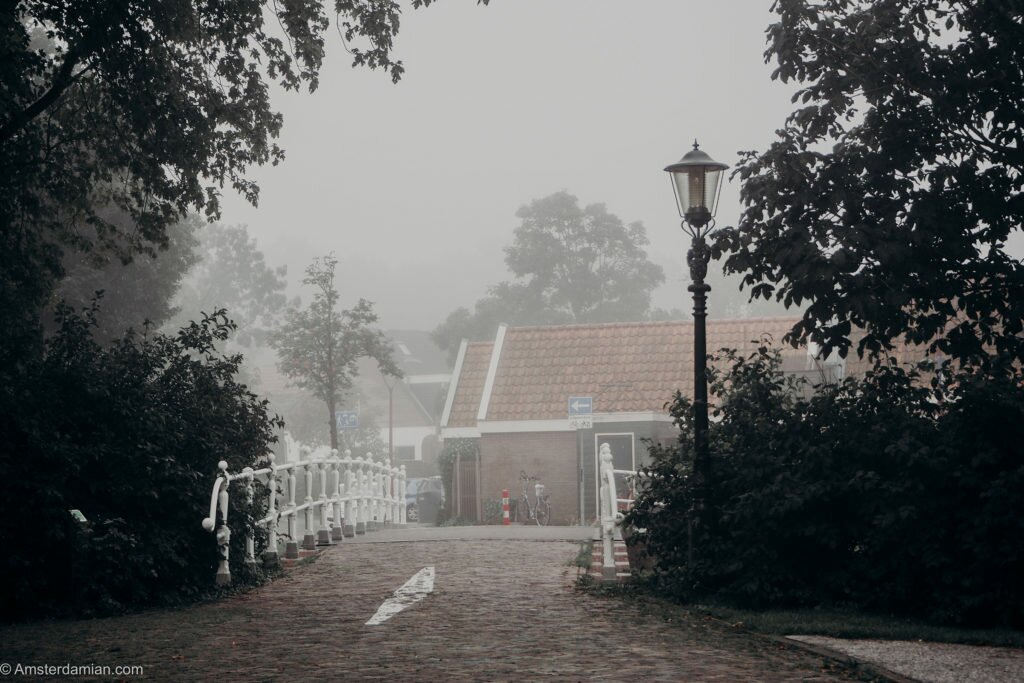 Misty summer morning Alkmaar 01