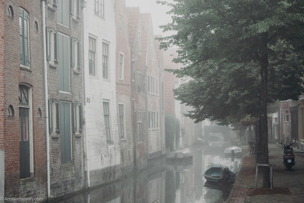 Misty summer morning Alkmaar 08