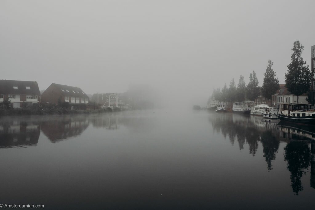 Misty summer morning Alkmaar 15