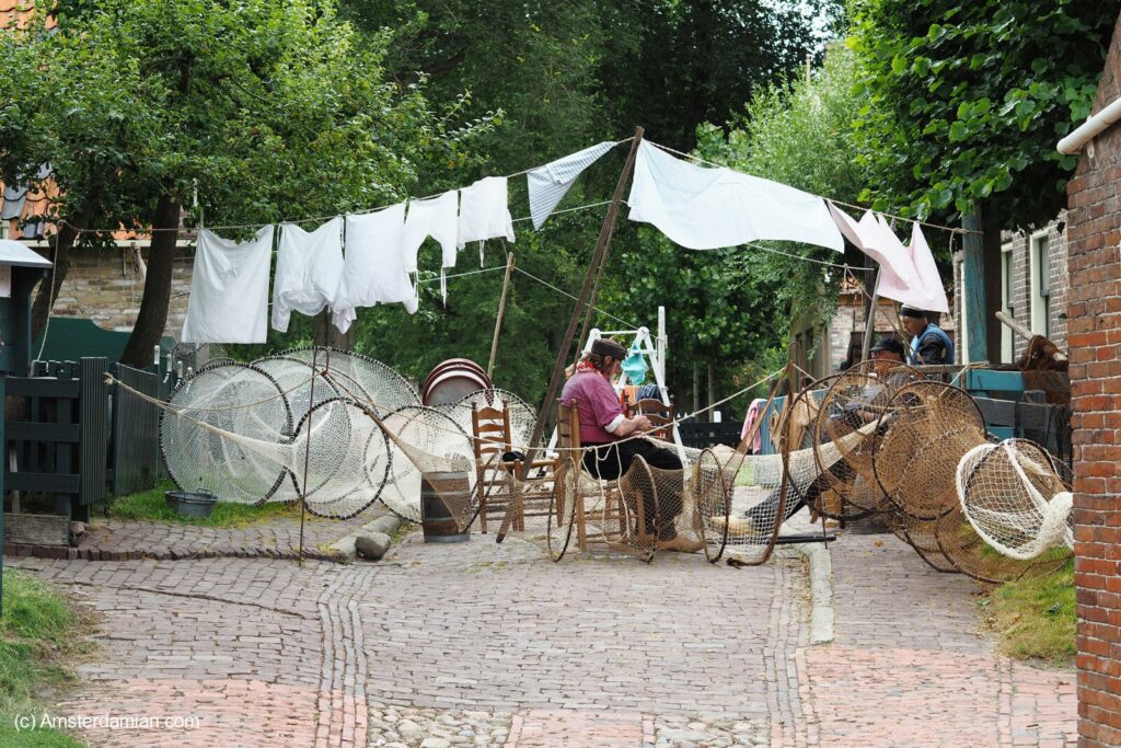 Craftsmen working in Zuiderzeemuseum