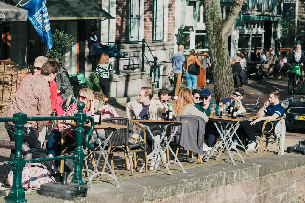 Sunny Amsterdam and People