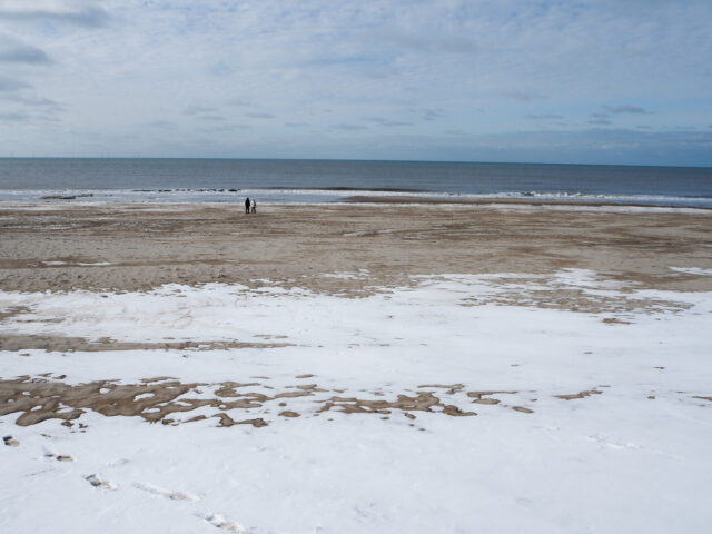 Unusual Views: Snow on the Beach, or How to Spend Winter at the Seaside