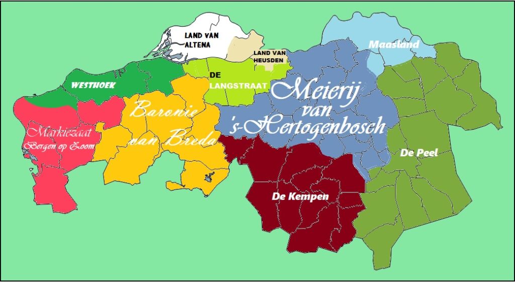 Brabant regions