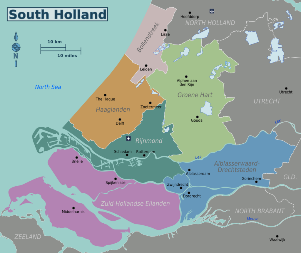 South Holland regions