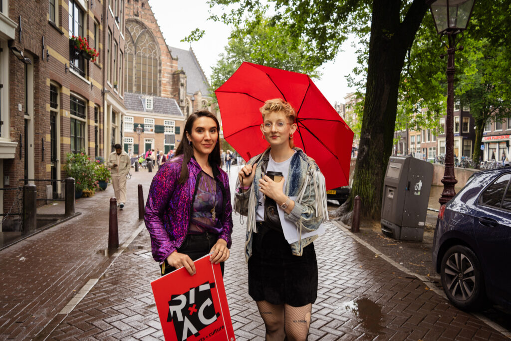 Adanya and Chandler from Queer Amsterdam