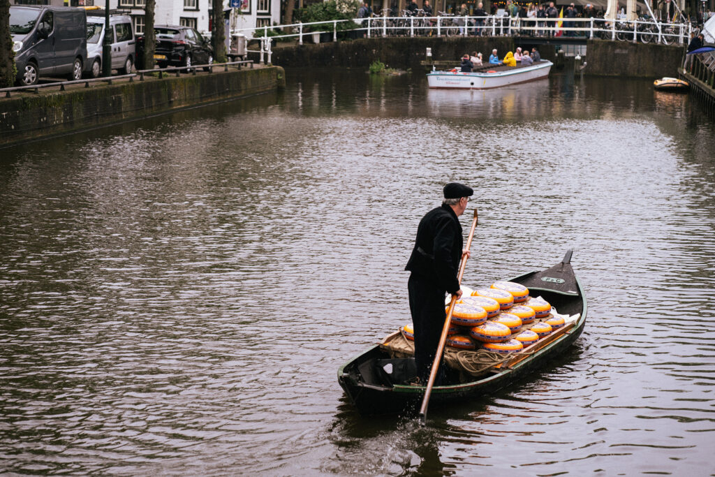 Cheese gondola Alkmaar