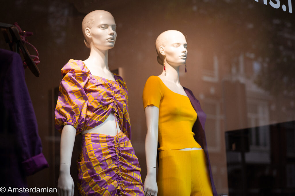 Shops in the Oud-Zuid neighbourhood Amsterdam