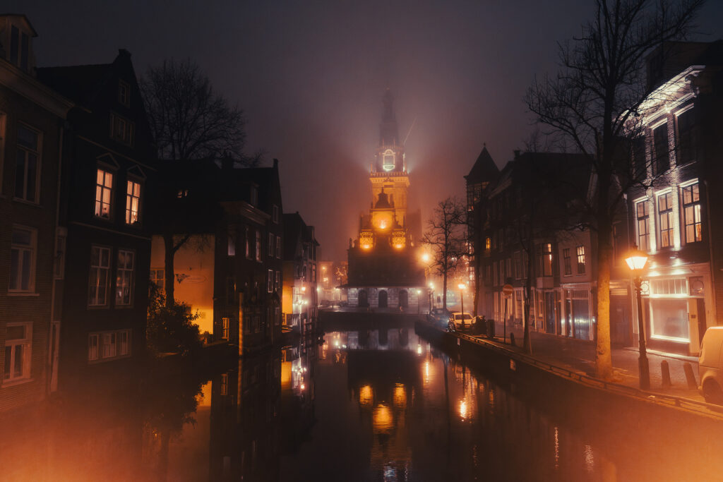 Foggy evening Alkmaar 2025