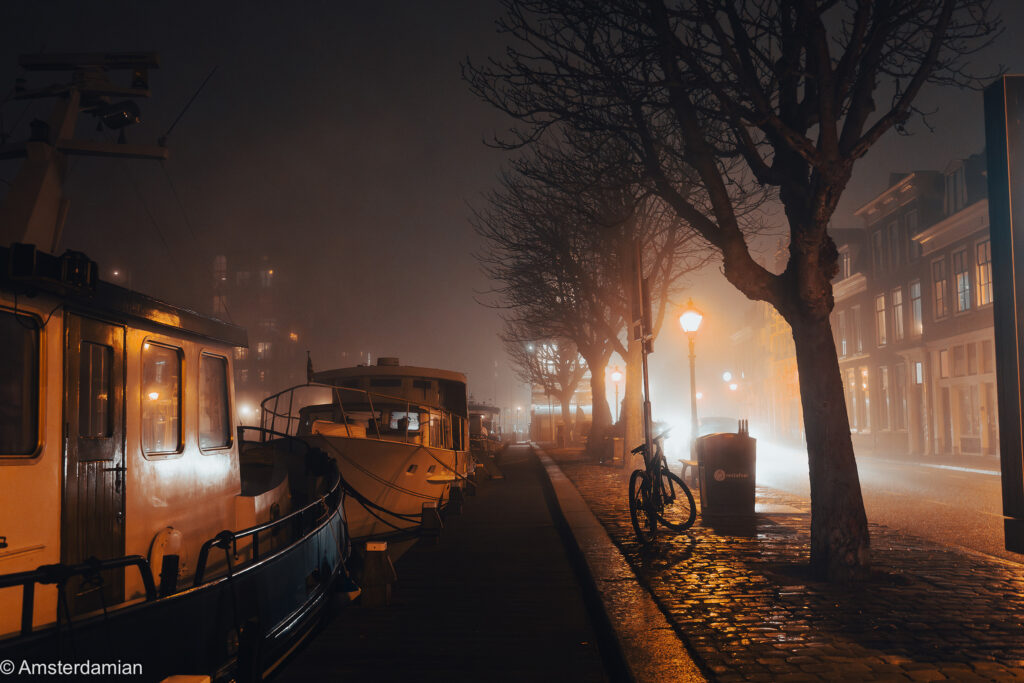 Foggy evening Alkmaar 10