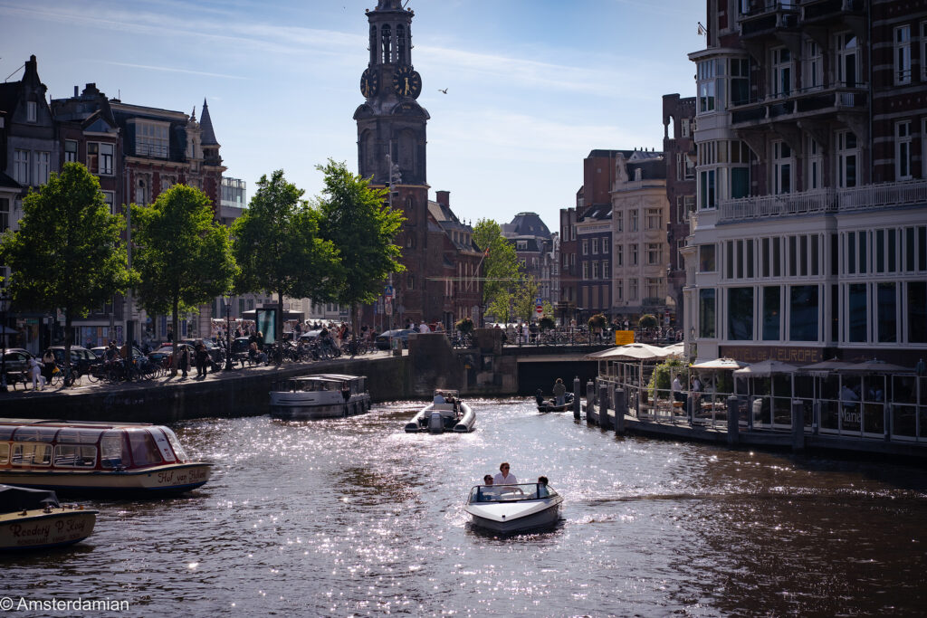 Sailing on sparkling canals