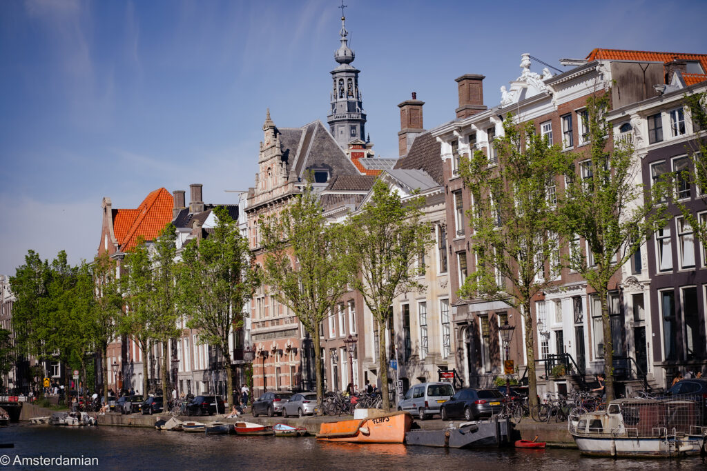Beautiful canal houses Amsterdam