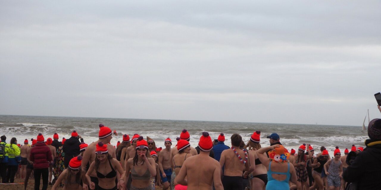 New Year’s Dive at Scheveningen