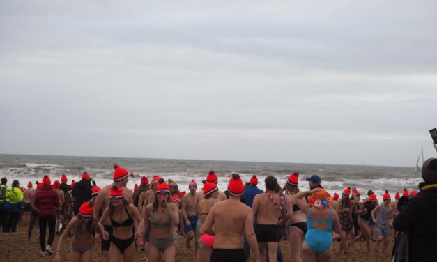 New Year’s Dive at Scheveningen
