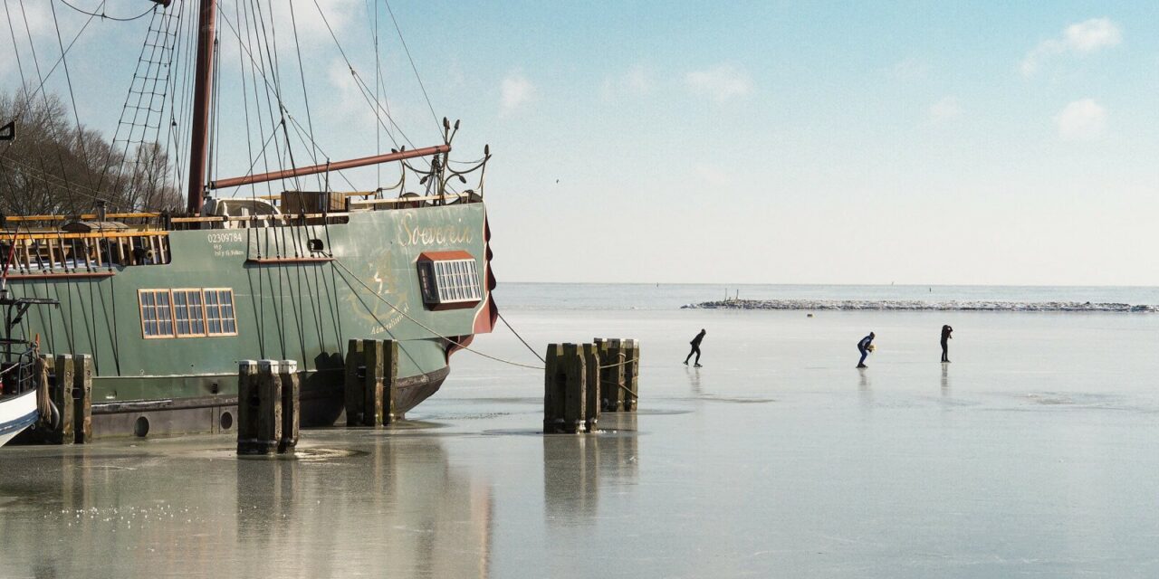 Magical Winter in the Netherlands: Skating on Natural Ice