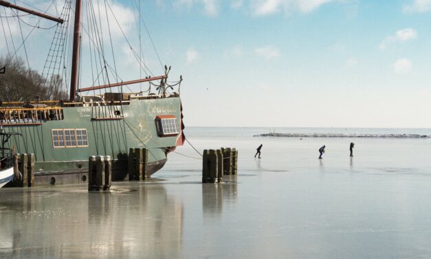 Magical Winter in the Netherlands: Skating on Natural Ice