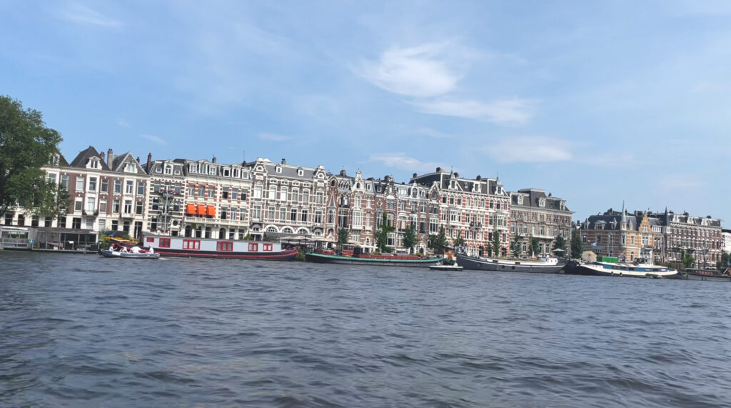 View from the boat
