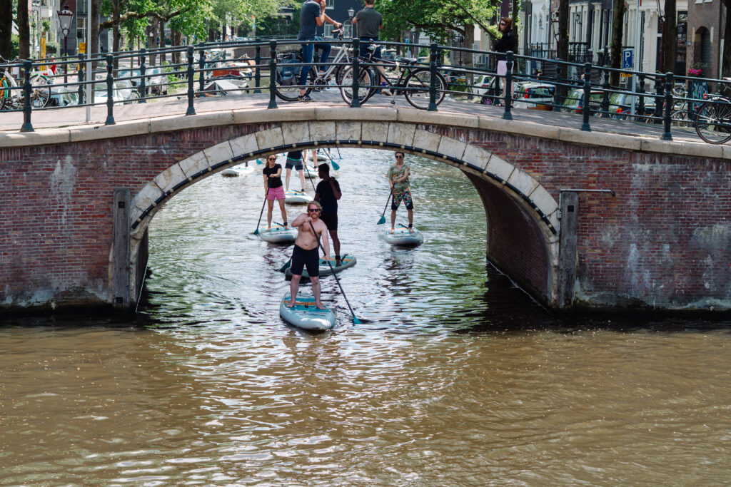 SUP in Amsterdam
