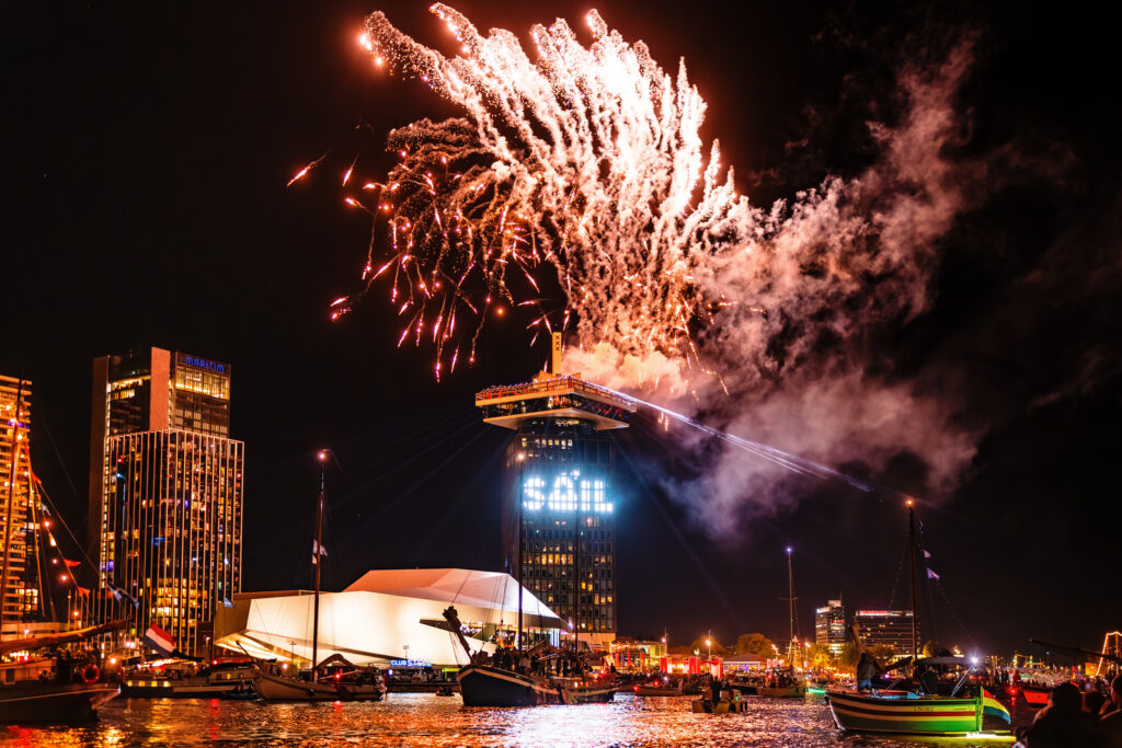 SAIL fireworks.