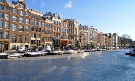 Snow in Amsterdam