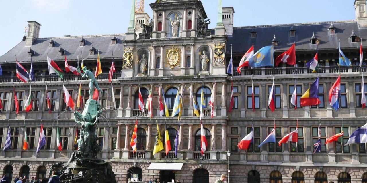 One autumn day in Antwerp