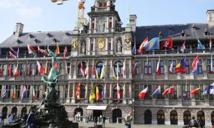 One autumn day in Antwerp