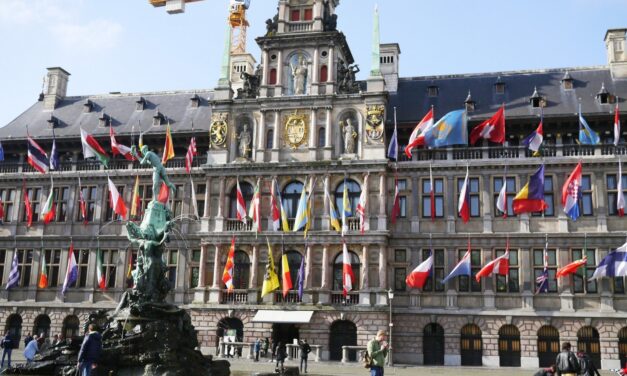 One autumn day in Antwerp