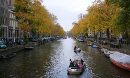 Beautiful autumn in Amsterdam