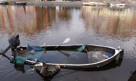 Abandoned boats