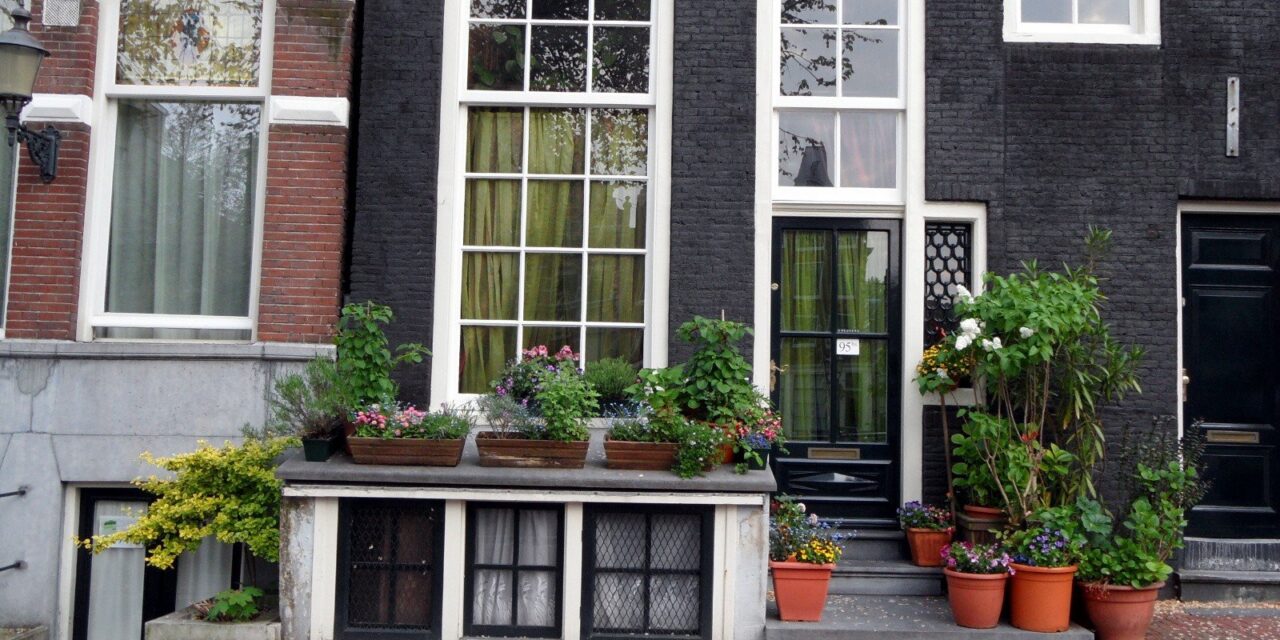 Blooming doors