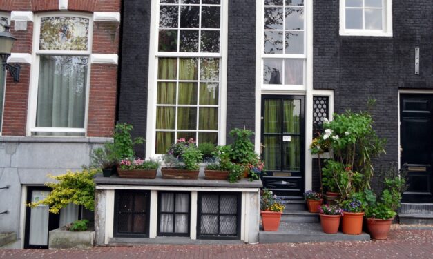 Blooming doors