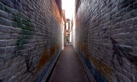 A very narrow street