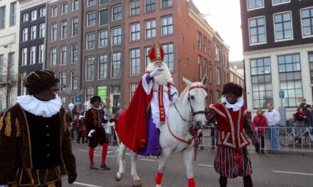Sinterklaas (Saint Nicholas) is in Amsterdam!