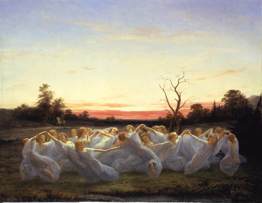 The white Women - Nils Blommér, Nationalmuseum
