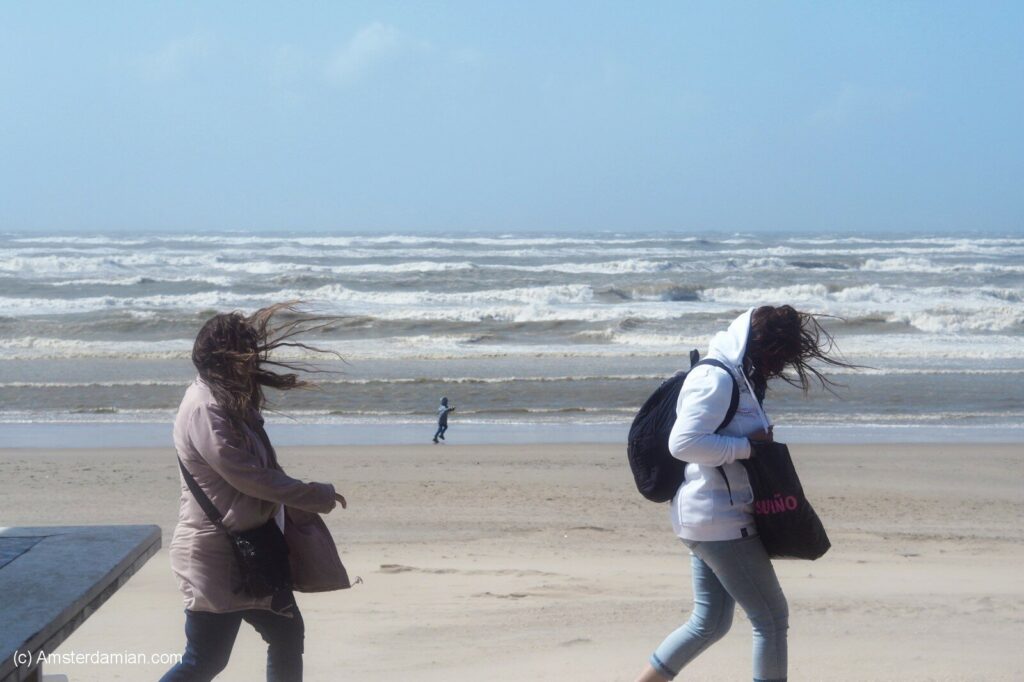 Windy day at Zandvoort