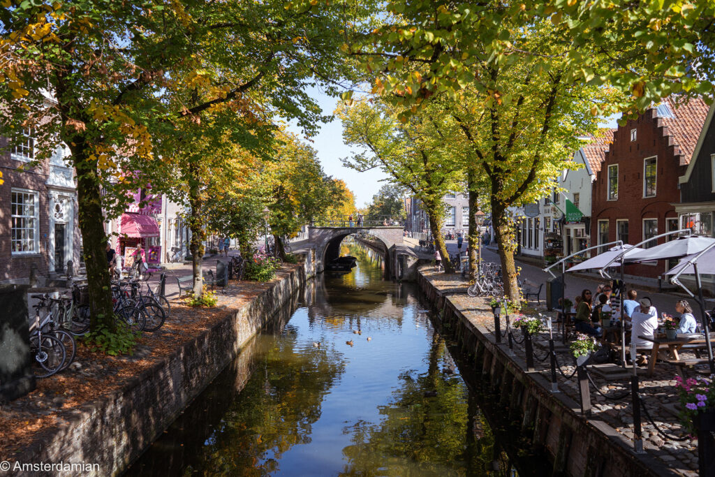 Edam City centre canal
