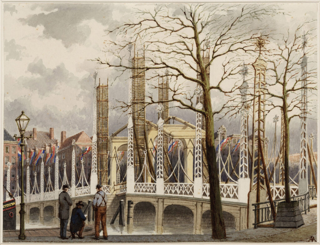 Magere Brug in 1879