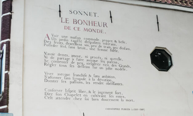 Leiden’s Wall Poems