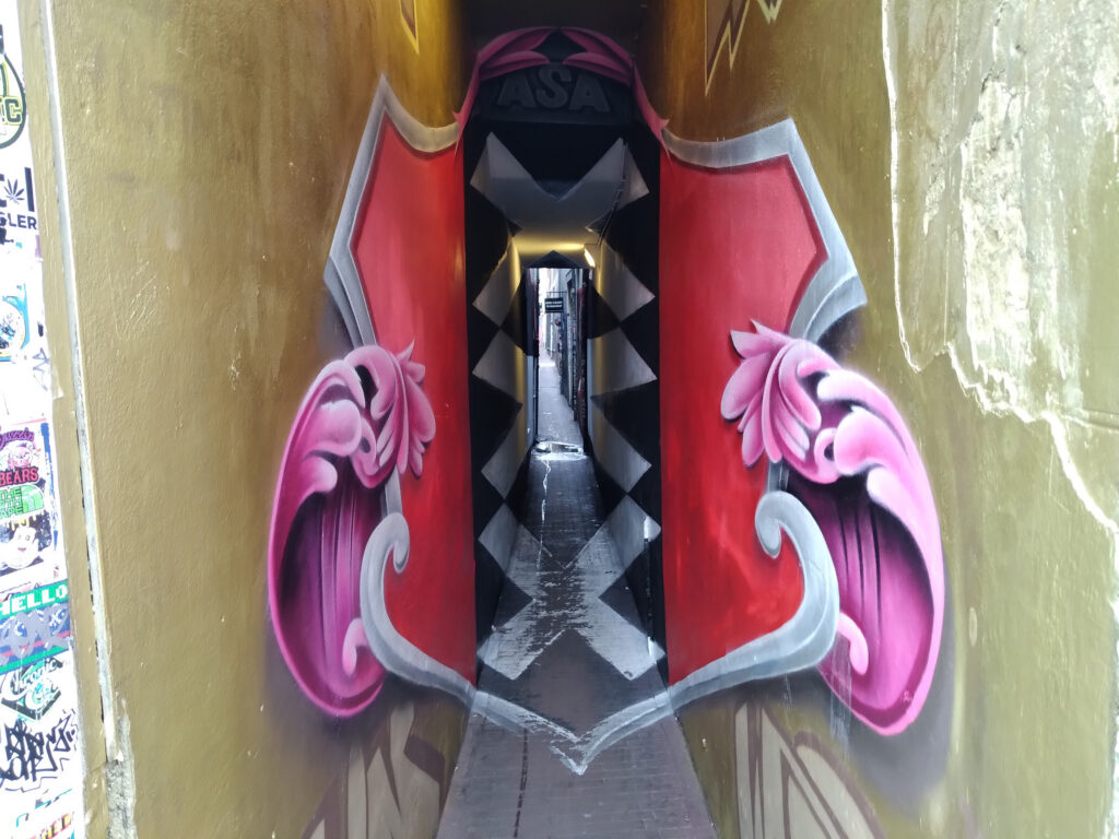 Trompetterssteeg mural 2021