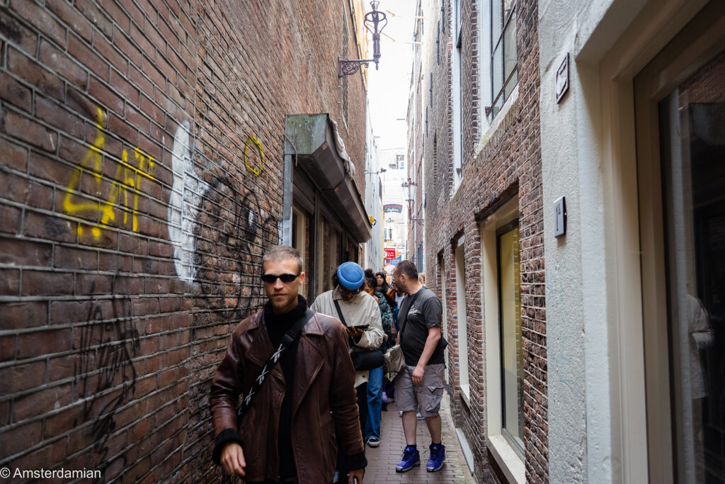 Street dance event on Trompettersteeg