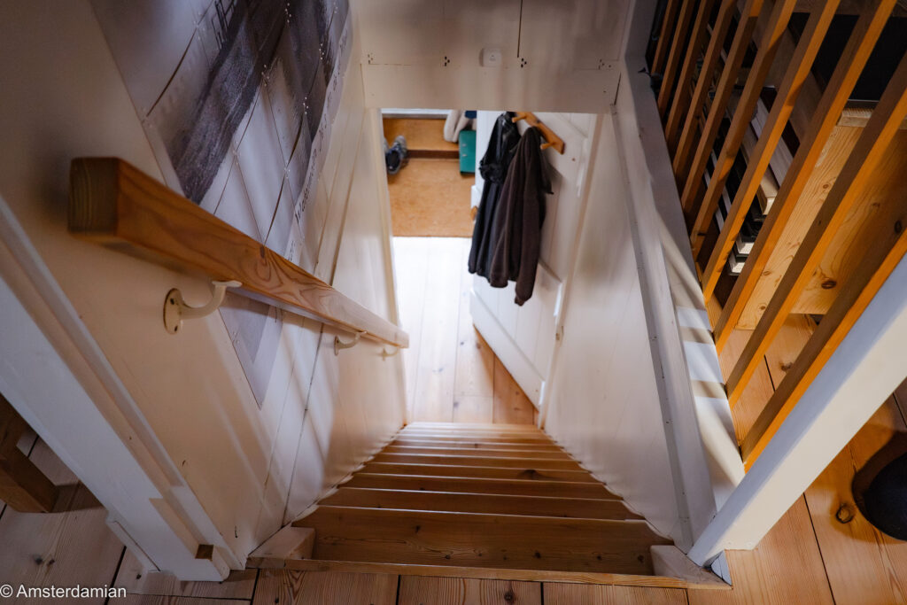 Strijkmolen D Alkmaar stairs