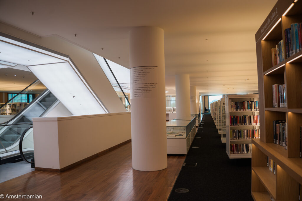 Interior at OBA Oosterdok