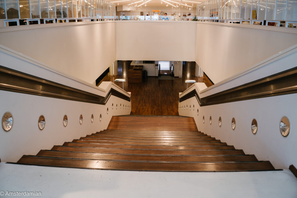 Stairs at OBA Oosterdok
