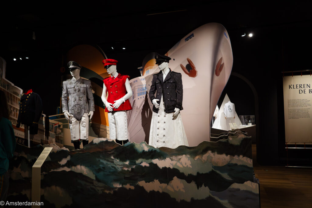 Marine uniforme. Oceanista exhibition at the Maritime Museum Amsterdam